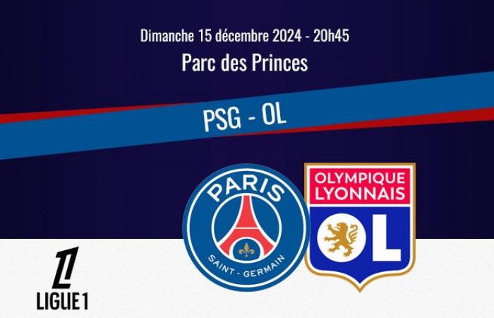 PSG/OL, calendrier, chaîne TV et commentateurs