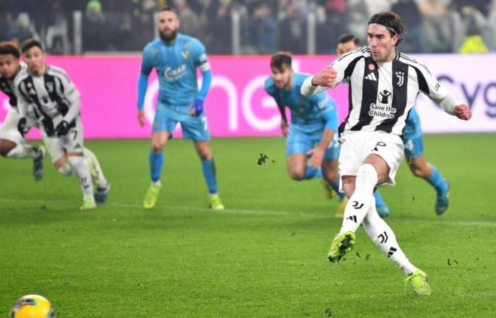 Juve-Venise 2-2, Vlahovic marque l’égalisation avec un penalty