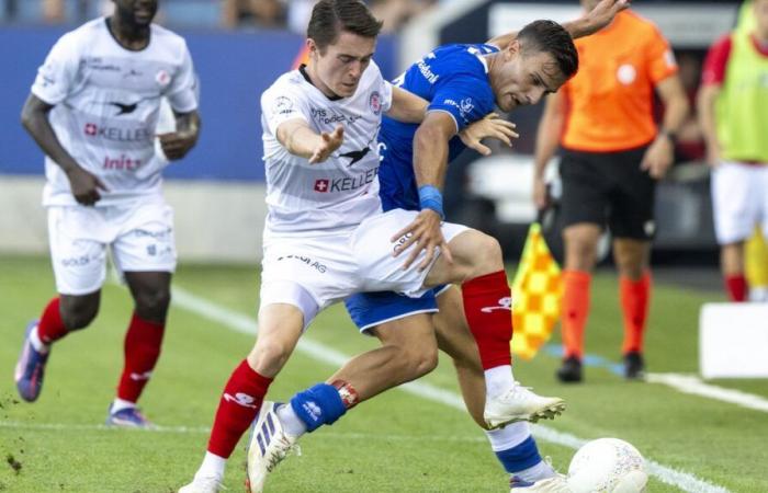 FC Winterthur vs FC Lucerne dans le téléscripteur