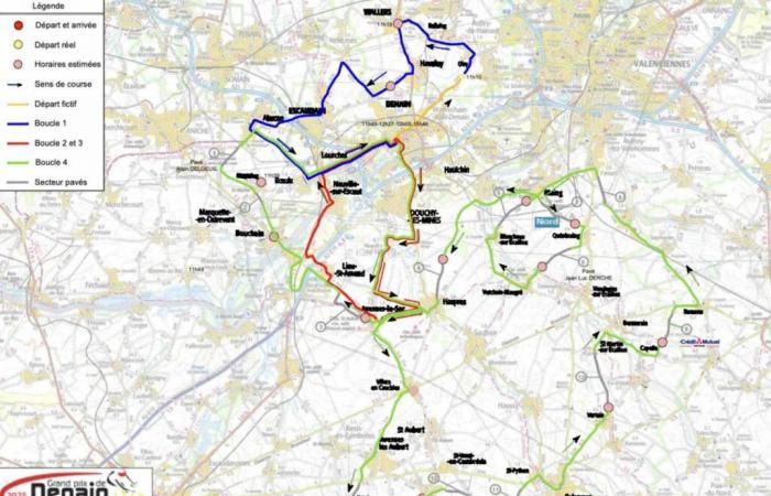 Denain Grand Prix 2025. The route revealed