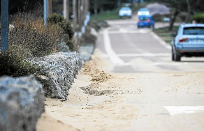 Au passage de Darragh, les dunes des Sables d’Or se sont déplacées [En images]