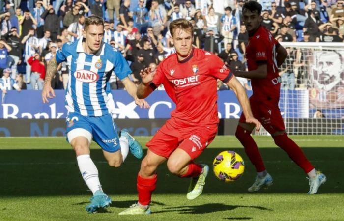 Cinq matchs sans gagner, Osasuna se retrouve coincé avec des nuls et termine la rencontre avec 0 tir au but