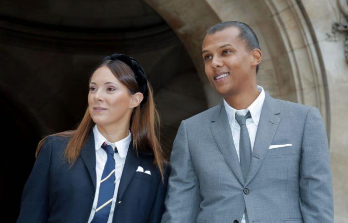 Stromae et sa femme immortalisés par leur fils pour leur 9ème anniversaire de mariage