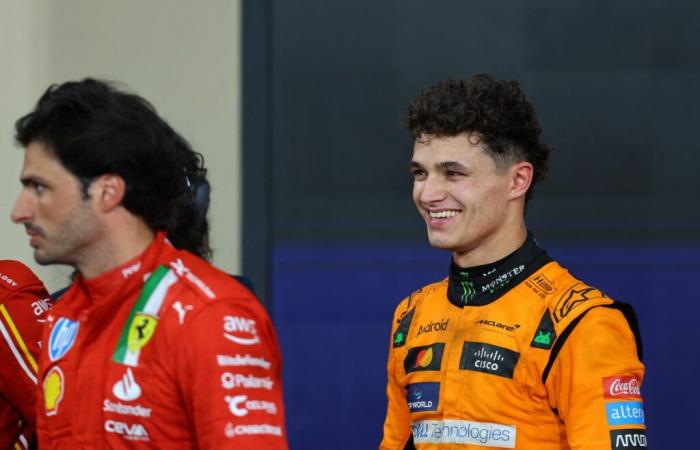 Lando Norris fait une remarque légère sur le transfert de Carlos Sainz chez Williams.