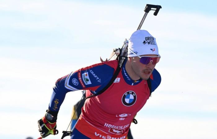 Emilien Jacquelin rate la victoire à cause d’une chute dans la montée finale de la poursuite