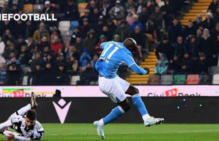 Série A | Udinese 1-3 Naples : Lukaku inspire une victoire de retour