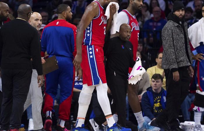 Fracture des sinus pour Joel Embiid