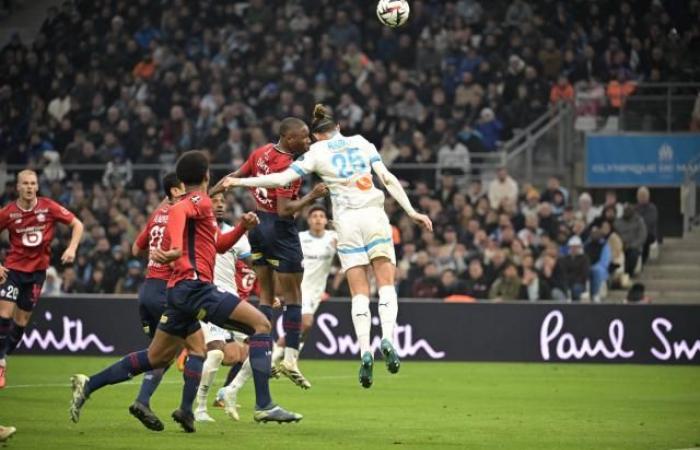 rejoint en fin de match par Lille, l’OM se retrouve sous la menace de Monaco (Ligue 1)