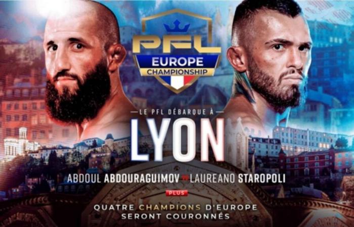 à quelle heure et sur quelle chaîne regarder les combats du PFL Europe en direct ?