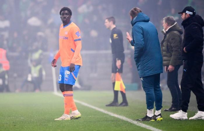 ému après sa première chez les pros, Koum a voulu s’exprimer dans les vestiaires