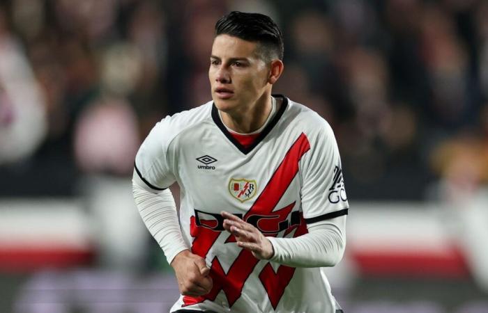 Pourquoi James Rodríguez ne joue-t-il pas au Rayo Vallecano contre le Real Madrid ?