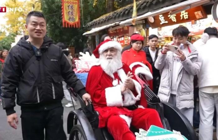 en Chine, ce Père Noël vosgien est une superstar