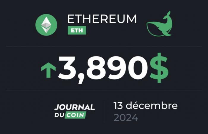 Ethereum le 13 décembre – Réveil des baleines ETH, vers une explosion des prix ?