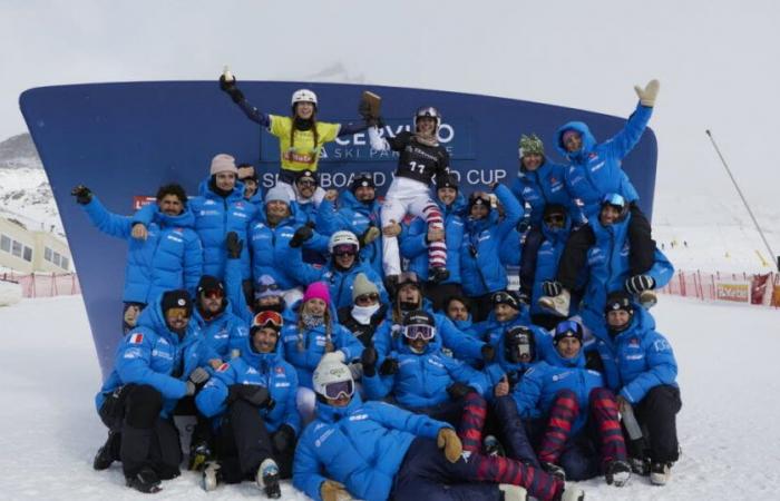 première victoire de Léa Casta, Maja-Li Iafrate-Danielsson troisième à Cervinia