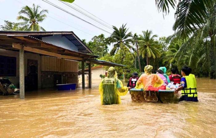 Le sud de la Thaïlande est à nouveau frappé par de terribles inondations