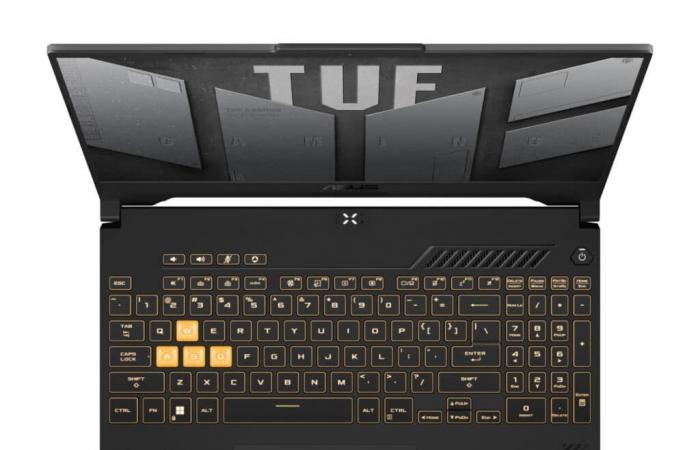 Promo 1849€ Asus TUF Gaming F15 TUF507VI-HQ112W, PC portable gamer multimédia puissant 15″ 2.5K 165Hz RTX 4070 Intel Core i7-H SSD 1 To RAM 32 Go