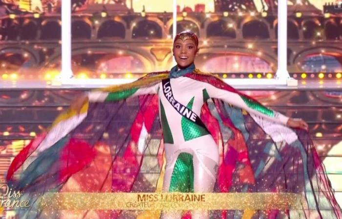 Le costume de Miss Lorraine moqué par les internautes lors de Miss France 2025