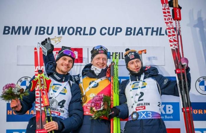 Hochfilzen – Émilien Jacquelin, frustrating second place behind Johannes Boe