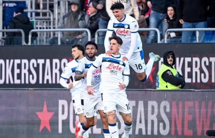 Cagliari-Atalanta 0-1 : but de Zaniolo