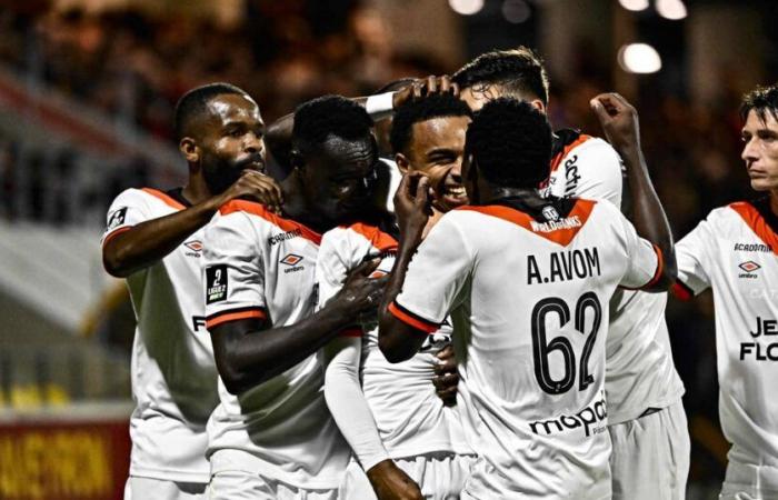 Lorient nouveau leader après son succès sur le PFC