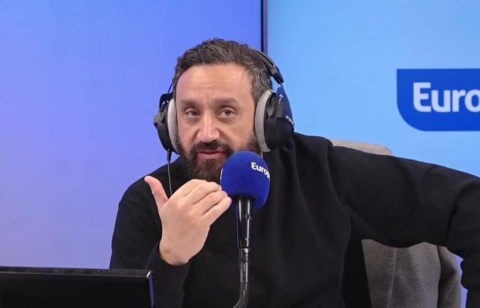 Cyril Hanouna au trente-sixième fond voyant arriver un chroniqueur furieux