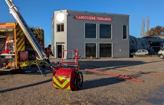 Incendie carrosserie Fernandes : remerciements des propriétaires