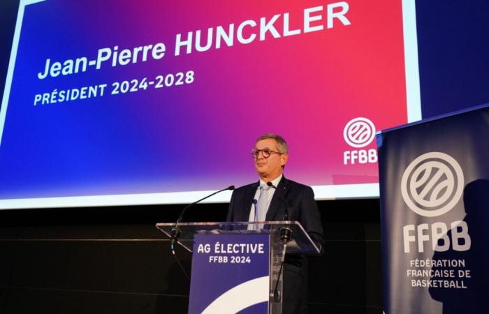 Jean-Pierre Huckler élu président de la FFBB !