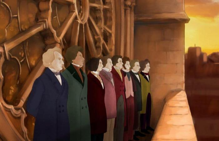 Sur Arte, une série événement en dessin animé fait revivre la jeune génération des romantiques au XIXe siècle