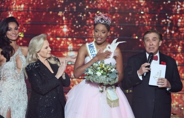 at 34, Angélique Angarni-Filopon, Miss Martinique, wins the election as beauty queen