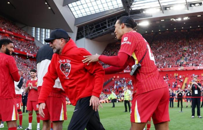 Pourquoi Virgil van Dijk a remercié Jurgen Klopp avant le choc de Fulham