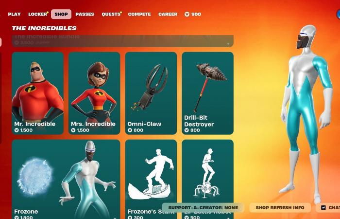 Comment obtenir les skins Les Indestructibles dans Fortnite