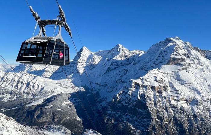 Le nouveau téléphérique dessert désormais Mürren