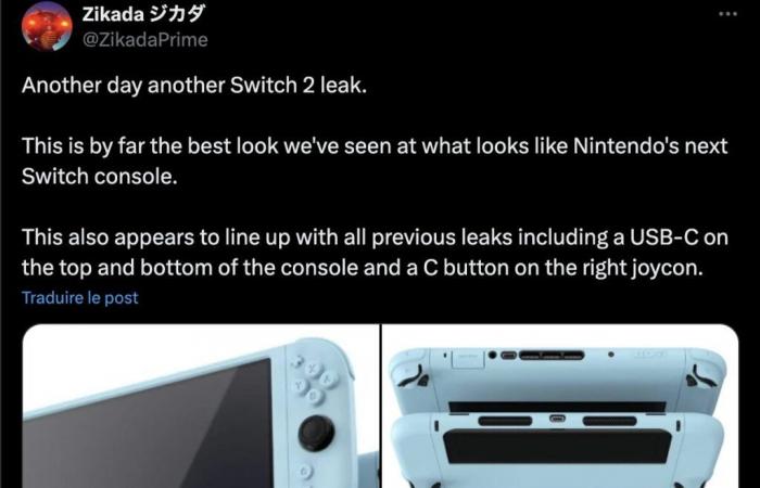 Un accessoiriste bien connu publie des images de la Nintendo Switch 2