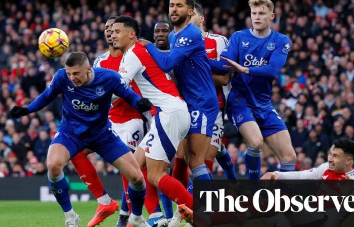 Les espoirs d’Arsenal pour le titre subissent un nouveau coup après un match nul et vierge contre Everton