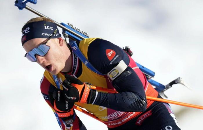 Biathlon. Johannes Boe wins the pursuit, Émilien Jacquelin second