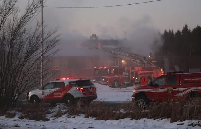 Major fire at Signalisation des Cantons