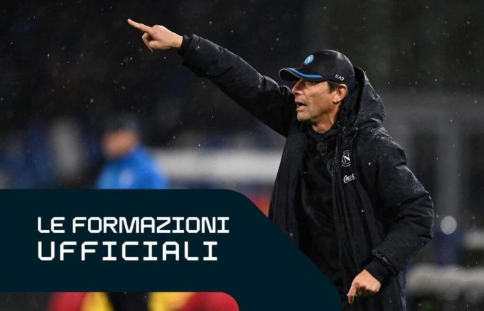 Serie A, les compositions officielles d’Udinese-Napoli : Conte choisit Neres