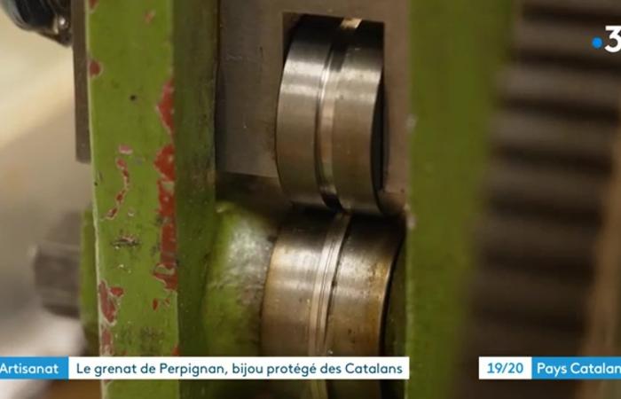 VIDÉO. Perpignan se pare de couleurs sang et or pour célébrer le grenat, la pierre sacrée des Catalans