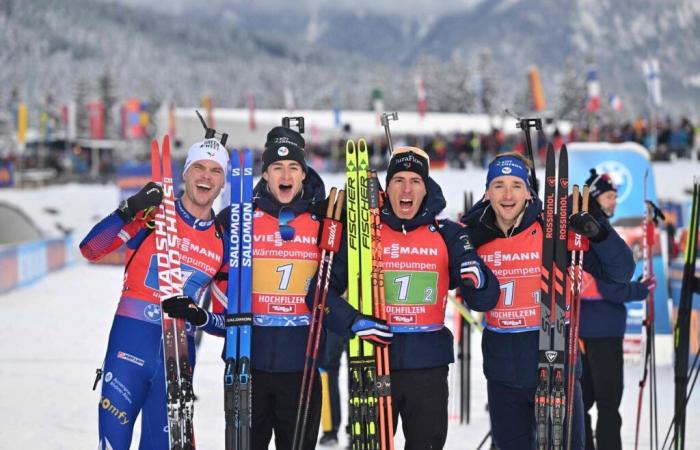 La France domine la Norvège et remporte le relais masculin