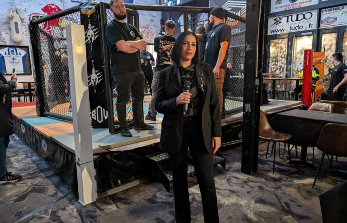 Selma Rovini, la « reine du ring » est l’une des rares présentatrices de boxe et de MMA