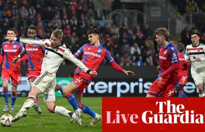 Viktoria Plzen contre Manchester United : Ligue Europa – comme c’est arrivé