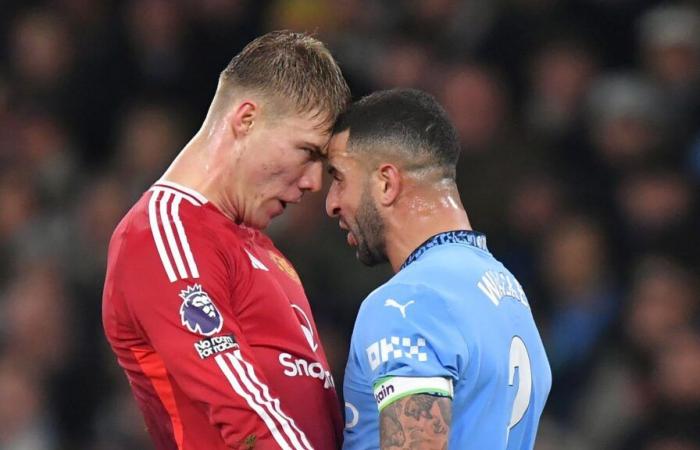 La lettre d’amour de Rasmus Hojlund revient après le choc de Kyle Walker lors de la victoire 2-1 de Man Utd à Man City lors du derby de Manchester