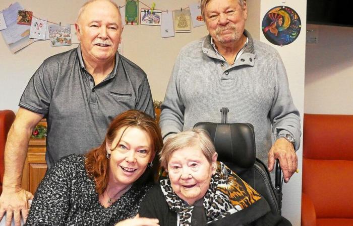 A Brandivy, Paule Brillouët a fêté ses 100 ans dans la maison commune des Gohler