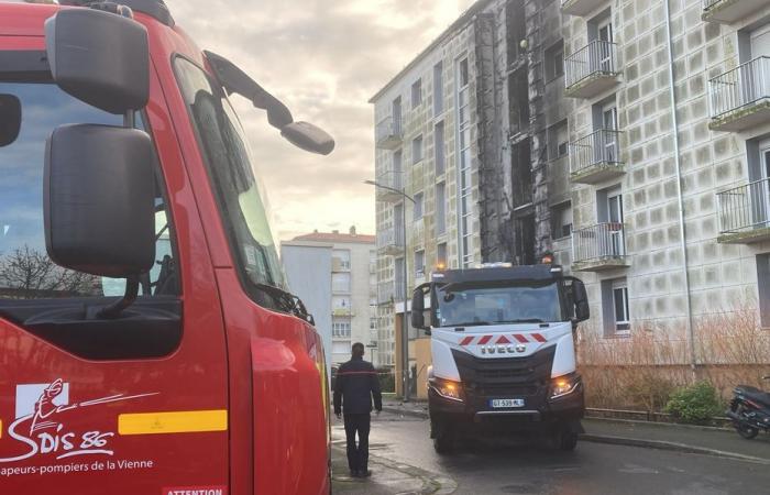 Incendie criminel à Poitiers. Une dame de 75 ans en urgence absolue, brûlée aux voies respiratoires