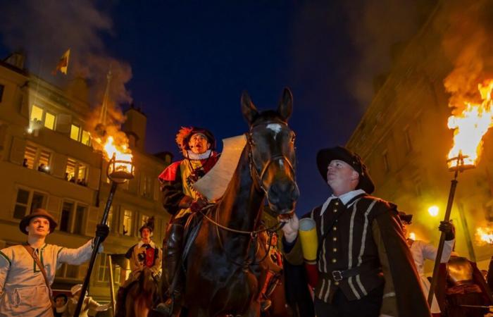 Le cortège historique de l’Escalade clôture le week-end genevois