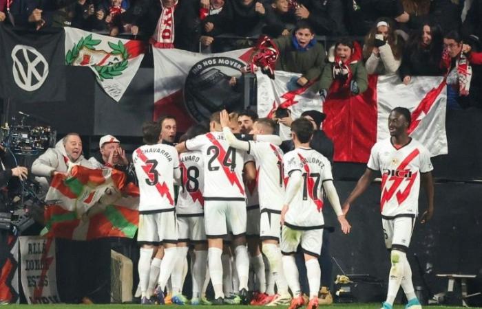 Le Rayo bloque la montée du Real au sommet de la Liga