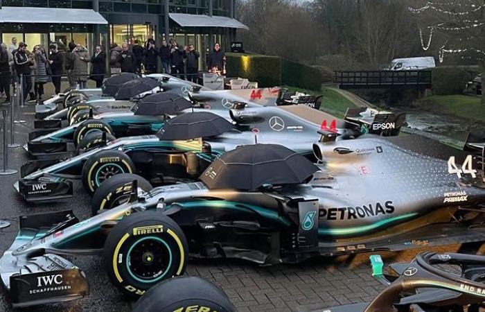 Formule 1 | Hamilton salue le personnel de Mercedes F1