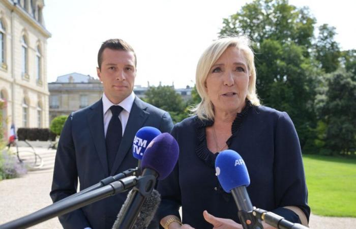 Marine Le Pen et Jordan Bardella seront reçus lundi à Matignon, les autres invités seront également invités