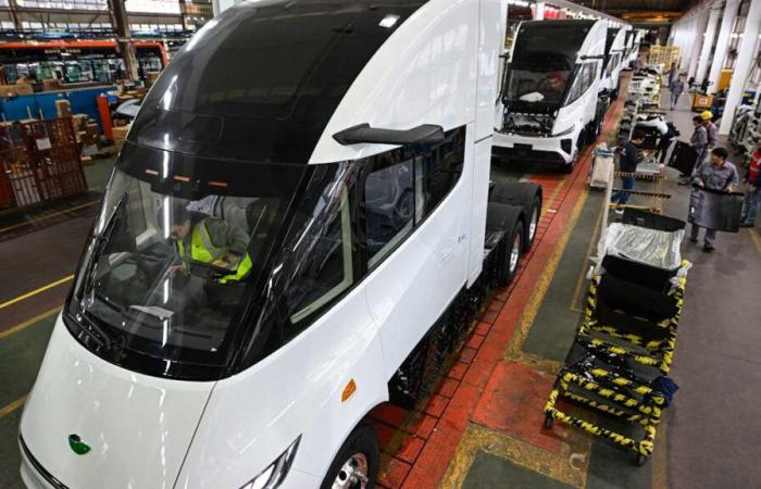 Camions électriques : la Chine vise la domination