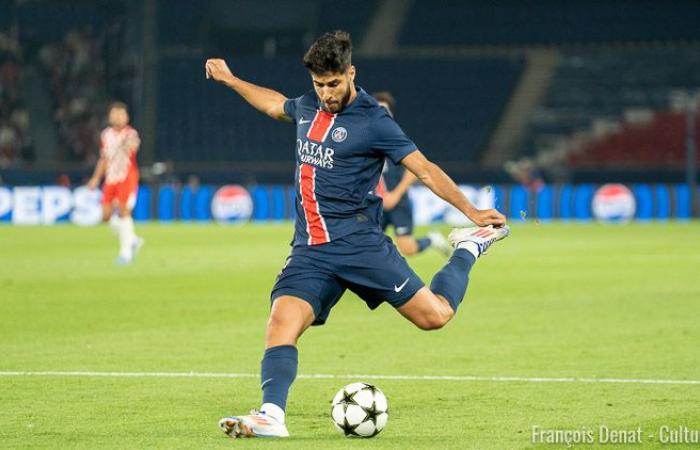 Quel joueur de l’équipe gauche du PSG face à l’OL ?